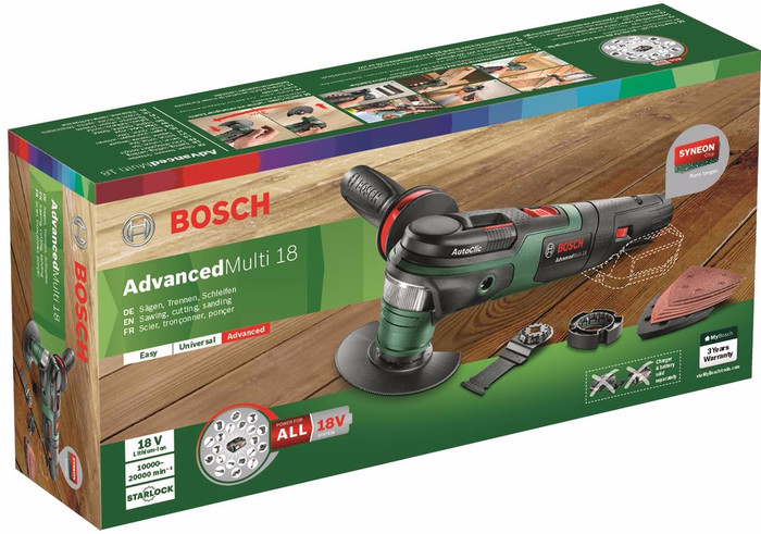 Bosch AdvancedMulti 18 (without battery) packaging