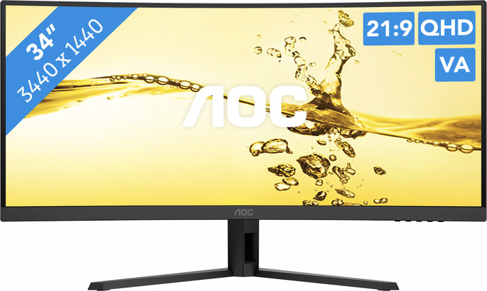 AOC CU34B3E Curved Main Image