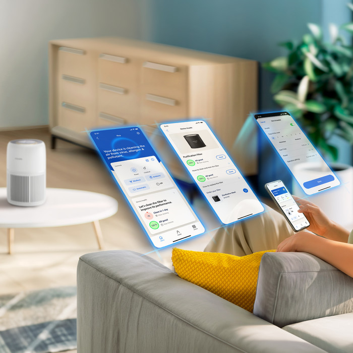 Philips PureProtect 700 Series product in gebruik