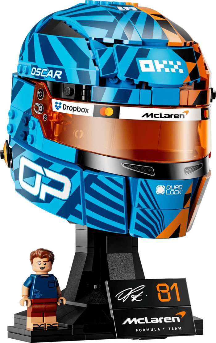 LEGO Editions McLaren Mastercard F1 Team helm van Oscar Piastri 43017 Main Image