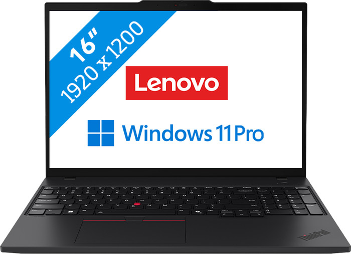 Lenovo ThinkPad T16 Gen 4 (AMD) Copilot+ PC - 21QN001WMH QWERTY Main Image