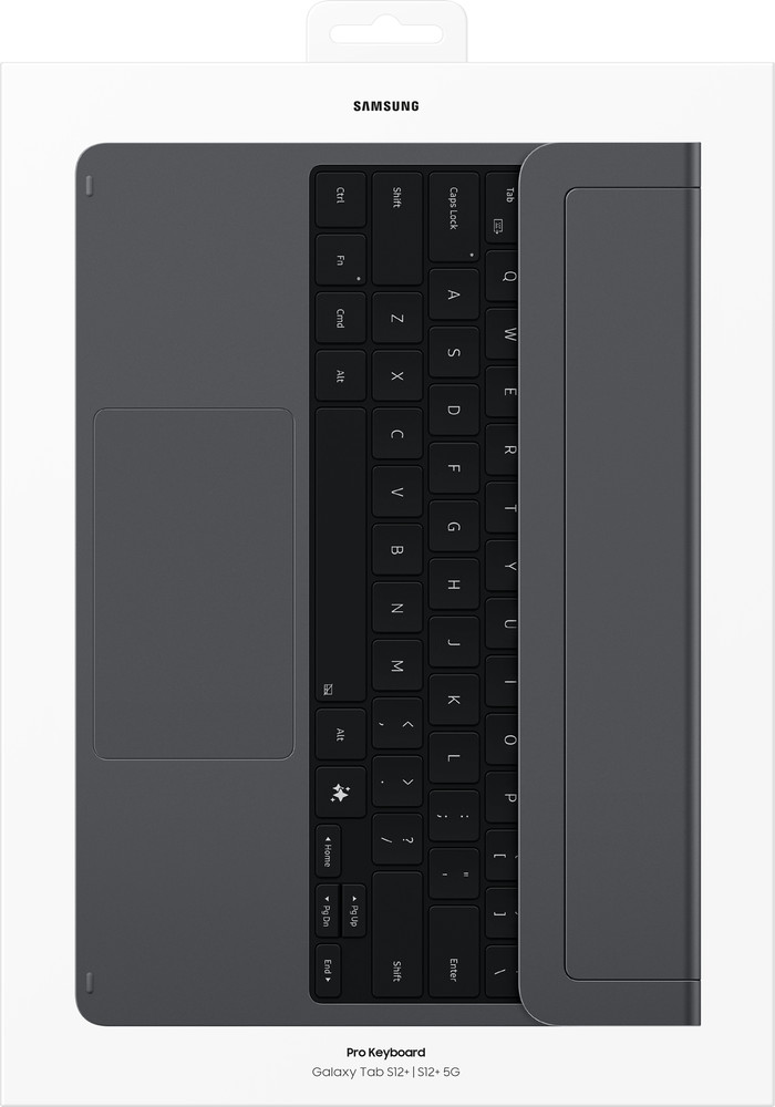 Samsung Galaxy Tab S12 Plus 12,6 inch 256GB Wifi Grijs + Toetsenbord QWERTY verpakking