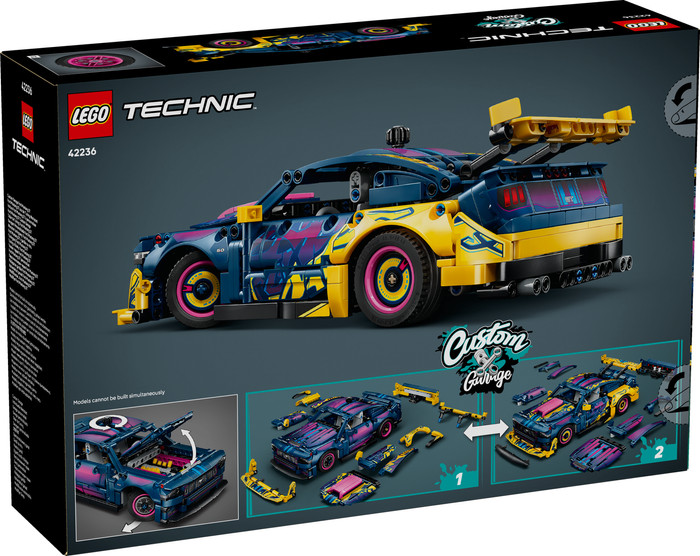 LEGO Technic Aanpasbare Ford Mustang GT auto 42236 verpakking