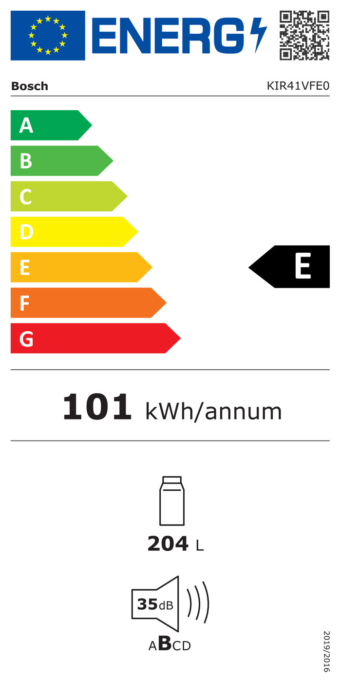 Bosch KIR41VFE0 energielabel