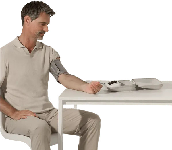 Withings BPM Vision product in gebruik