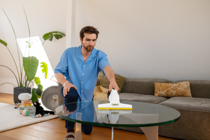 Kärcher WV 2 Universal Precision product in gebruik