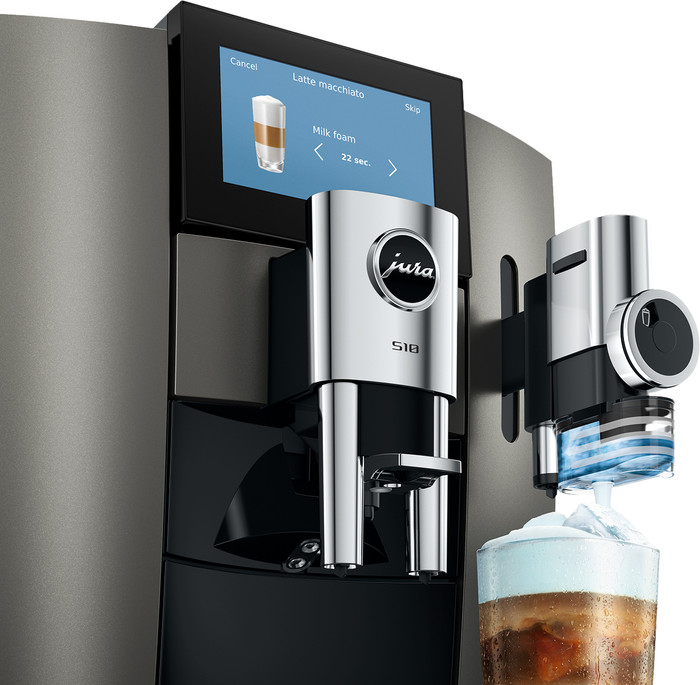 JURA S10 Dark Inox (EA) detail