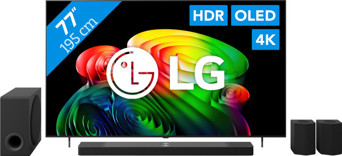 LG OLED 77" B6 (2026) + LG DS95TR Main Image