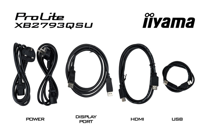 iiyama ProLite XB2793QSU-B1 accessoire