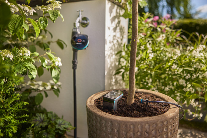 Gardena SMART Water Control product in gebruik