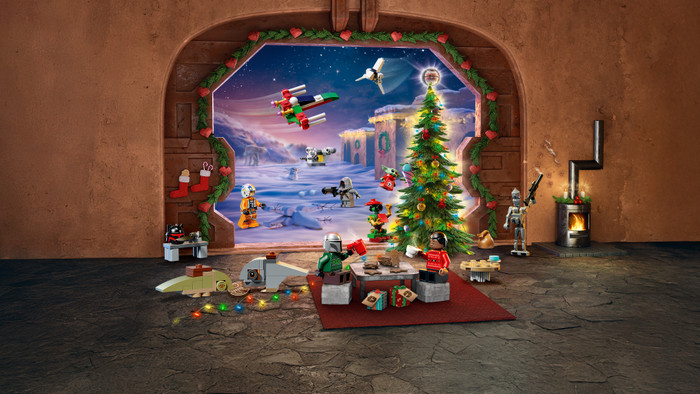 LEGO Star Wars Adventskalender 2026 75456 product in gebruik