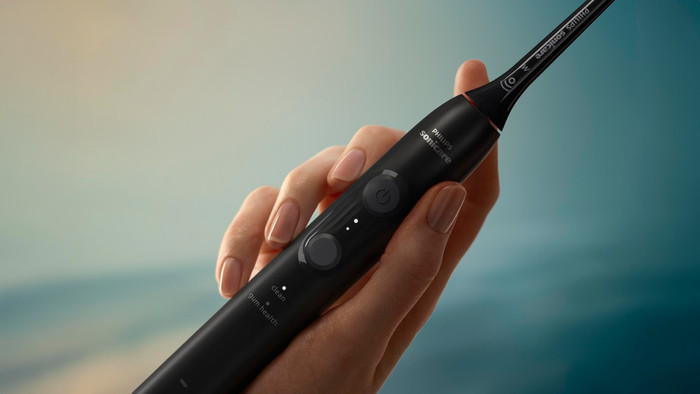 Philips Sonicare 4100 Series HX4044/52 Zwart detail