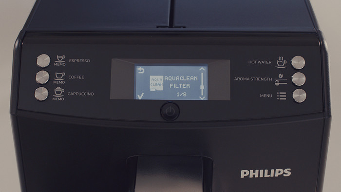 Philips / Saeco AquaClean CA6903/10 Waterfilter product in gebruik