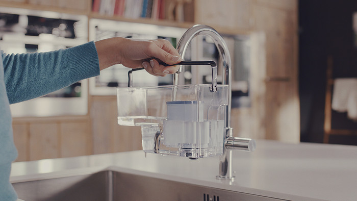 Philips / Saeco AquaClean CA6903/10 Waterfilter product in gebruik