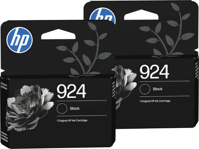 HP 924 Cartridge Black Duo Pack Main Image