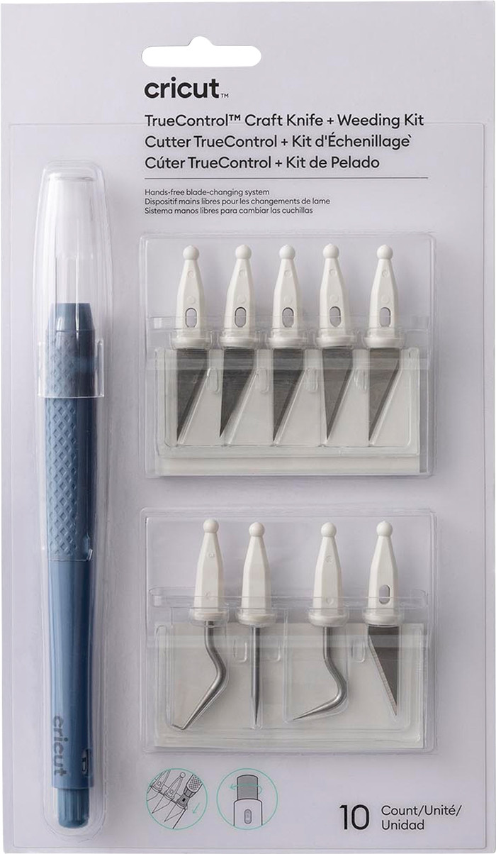 Cricut TrueControl Weeding and Knifeblade Set packaging