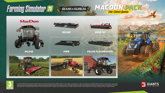 Farming Simulator 25: Beans & Alpacas Edition PC visual leverancier