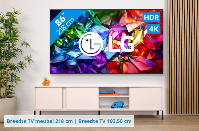 LG Micro RGB EVO 86" MRGB96 (2026) visual Coolblue 1