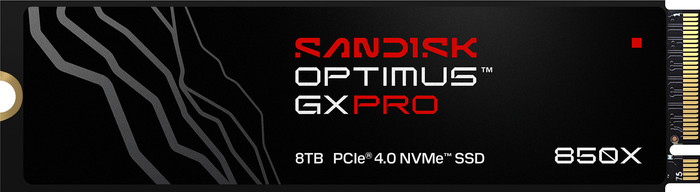 SANDISK Optimus GX PRO 850X 8TB Heatsink NVMe SSD Main Image