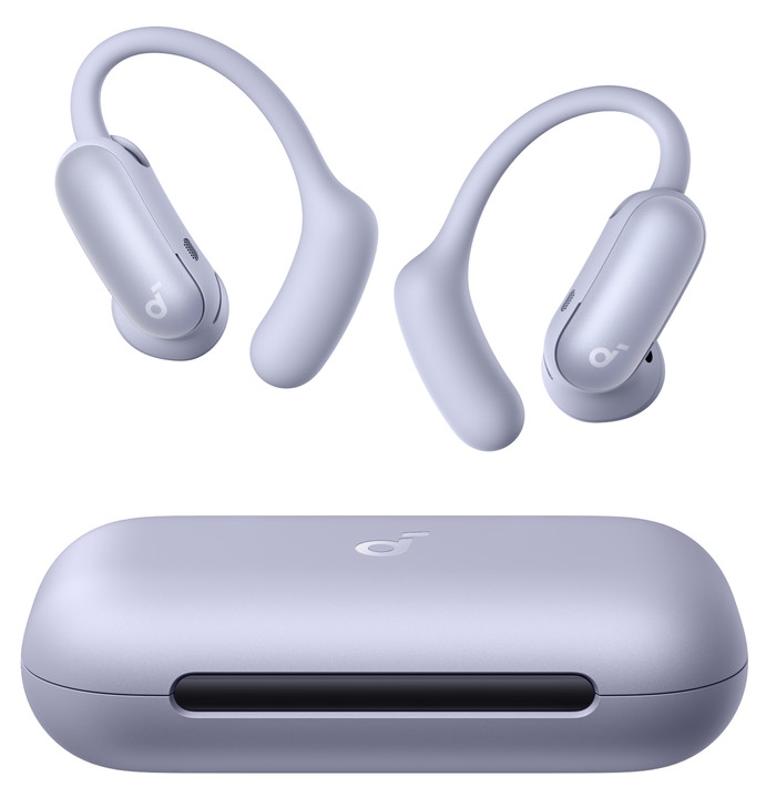 Soundcore AeroFit 2 Pro Paars samengesteld product