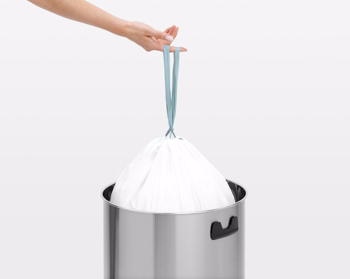 Brabantia Touch Bin 60 Litres Acier Mat produit à l'usage