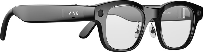 HTC VIVE Eagle AI Bril Photochromic Rechthoekig Zwart linkerkant
