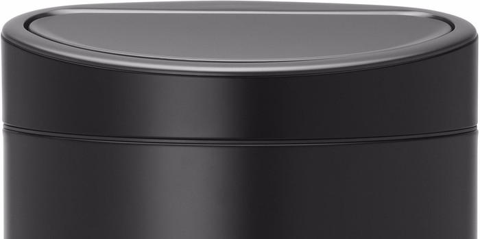 Brabantia Touch Bin 40L Matt Black detail