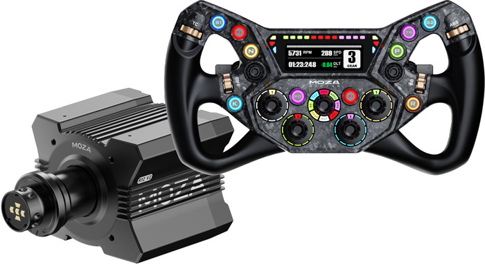 Moza R12 V2 Direct Drive Wheel Base + KS Pro Stuurwiel Main Image