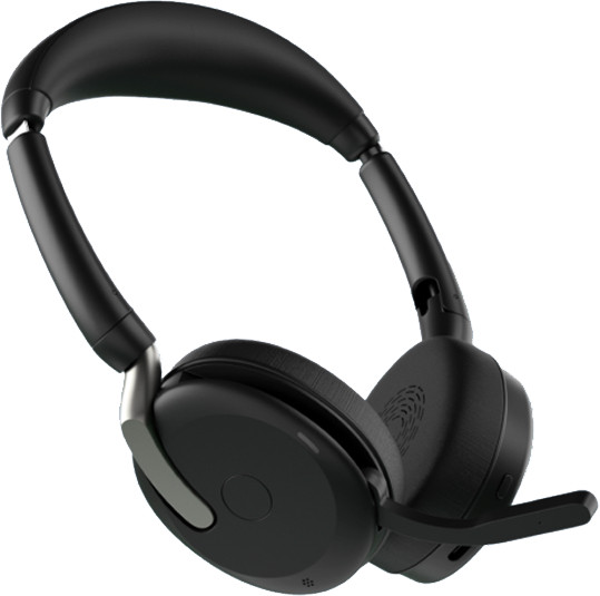 Jabra Evolve2 65 Flex UC Stereo USB A Draadloze Office Headset rechterkant