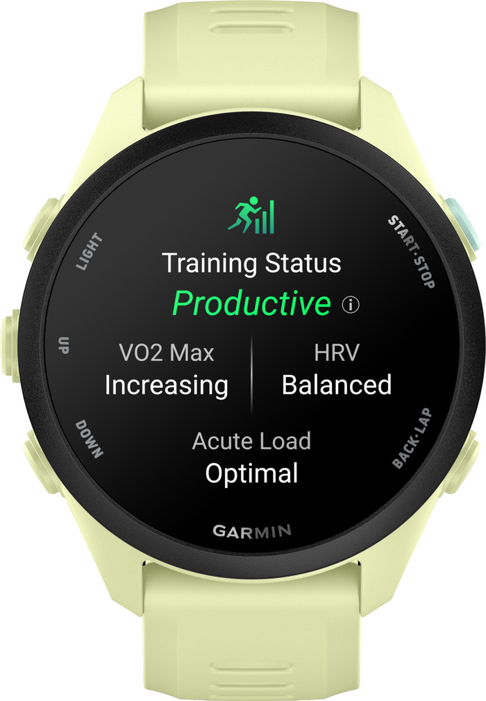 Garmin Forerunner 70 43 mm Geel voorkant