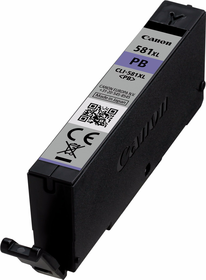 Canon CLI-581XL Cartridge Fotoblauw bovenkant