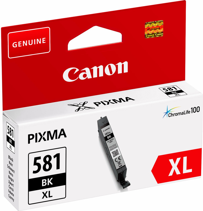 Canon PIXMA TR7650 + 1 set extra XL cartridges verpakking