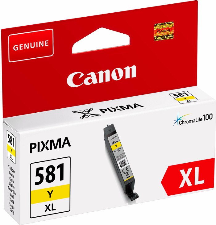 Canon PIXMA TR7650 + 1 set extra XL cartridges verpakking