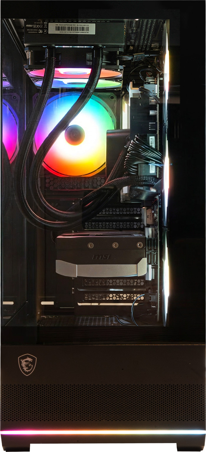 Cobalt x Powered by MSI - Tier 2 - RTX 5070 Ti - Ryzen 7 7800X3D - 32GB - 2TB SSD voorkant