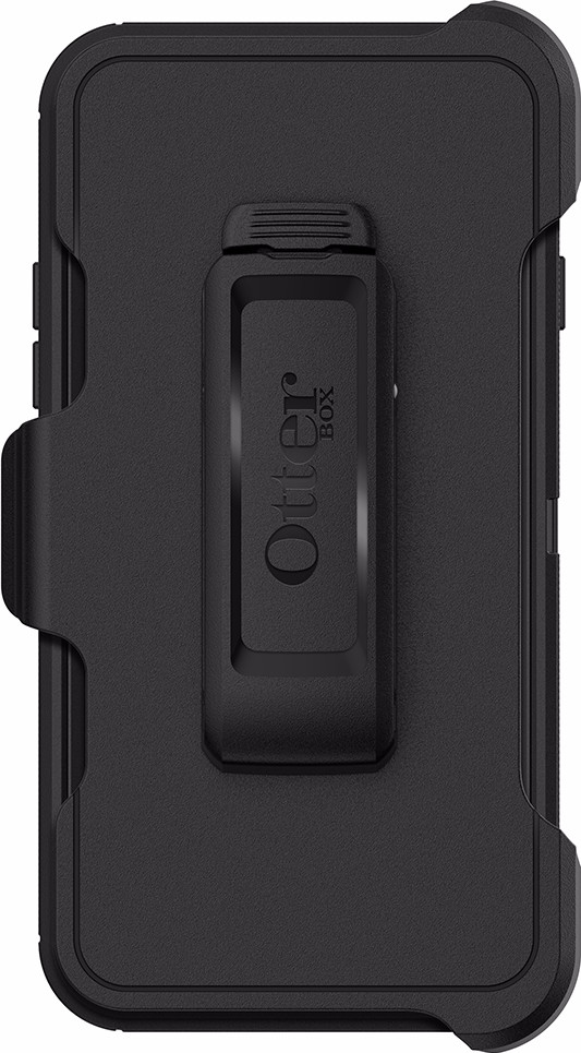 Otterbox Defender Apple iPhone SE 2022 / SE 2020 / 8 / 7 Back Cover Zwart achterkant