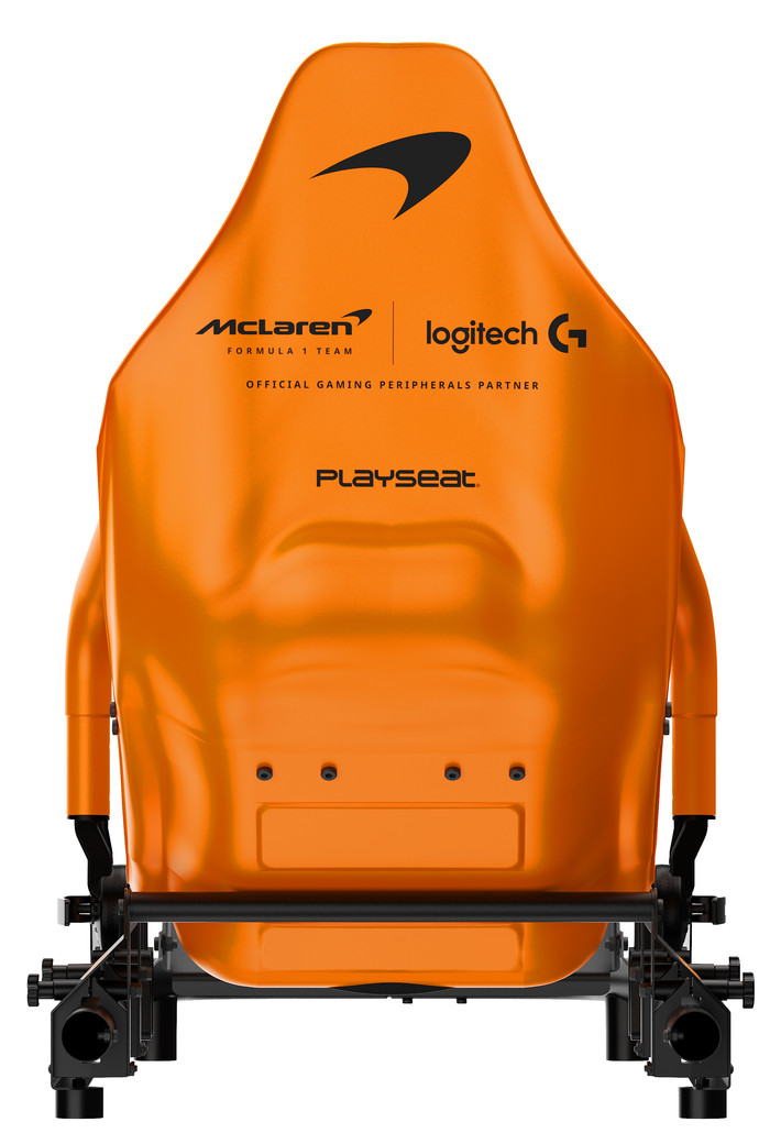 Playseat Formula Instinct McLaren Racing Edition + vloermat achterkant