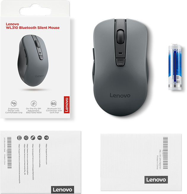 Lenovo WL310 Stille Bluetooth Muis accessoire