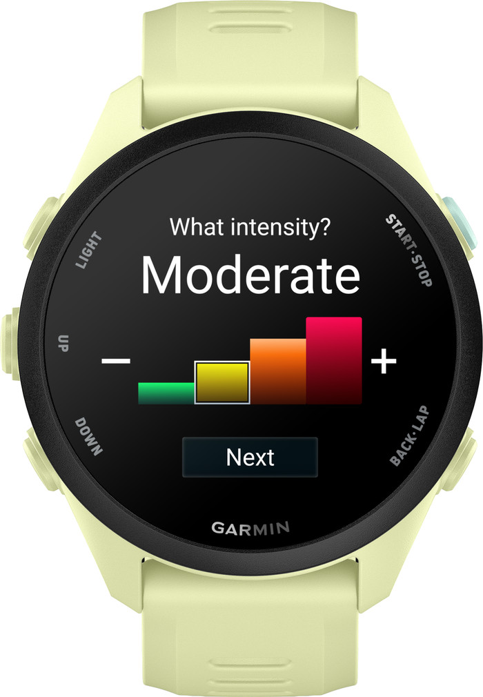 Garmin Forerunner 70 43 mm Geel voorkant