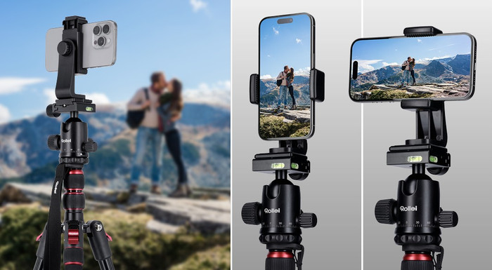 Rollei Compact Traveler No. 2 Tripod product in gebruik
