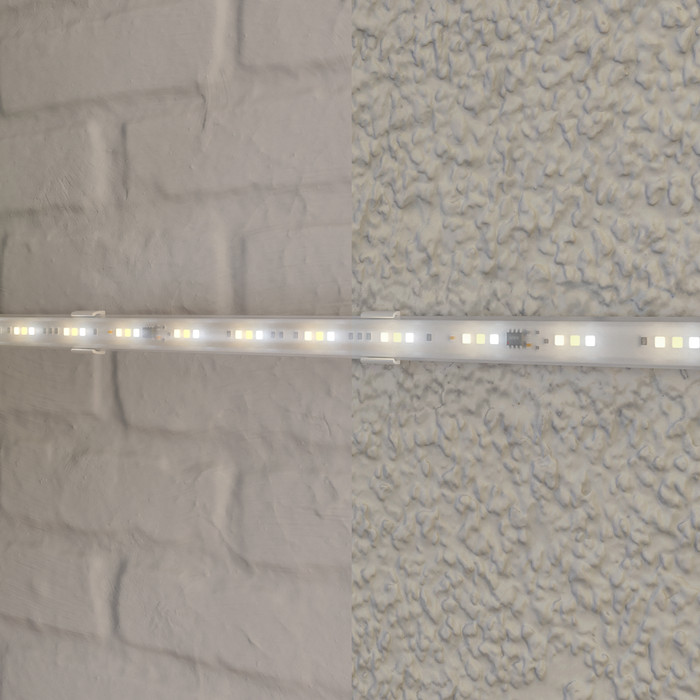 Philips Hue Flux Montagebeugel 10-Pack product in gebruik