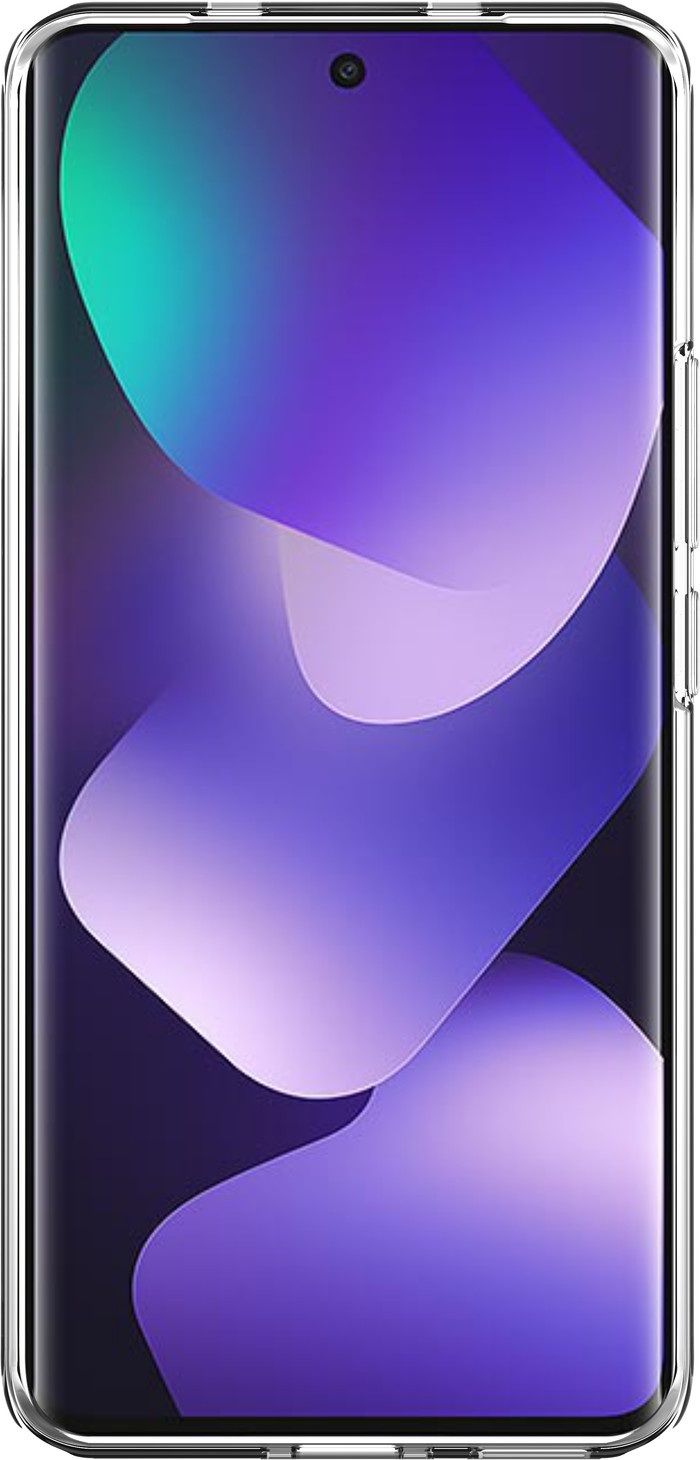 Just in Case Soft Design Xiaomi Redmi Note 15 Back Cover Transparant voorkant