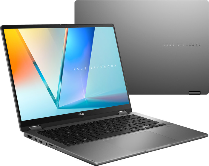 ASUS Vivobook 14 Flip OLED Copilot+ PC TP3407SA-SG167W linkerkant