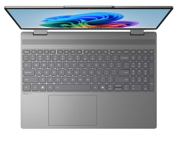 Lenovo IdeaPad 5 2-in-1 OLED Copilot+ 14IPH11 83UG0055MH bovenkant