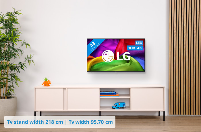 LG LED 43 inches NU800 (2026) visual Coolblue 1