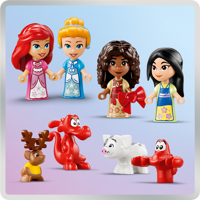 LEGO Disney Adventskalender 2026 43298 product in gebruik