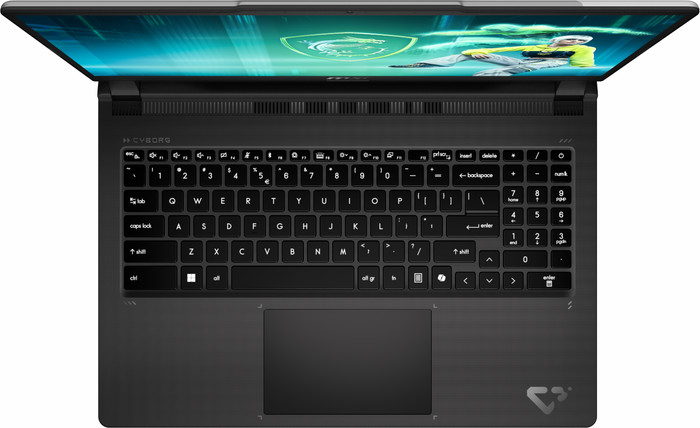 MSI Cyborg 15 C13WEO-279NL bovenkant