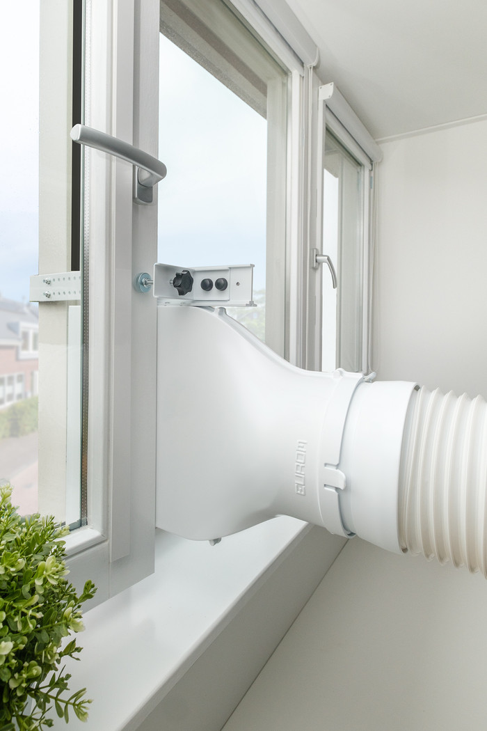 Eurom Window Way-Out product in gebruik