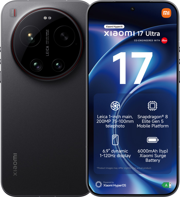 Xiaomi 17 Ultra 512GB Zwart 5G Main Image