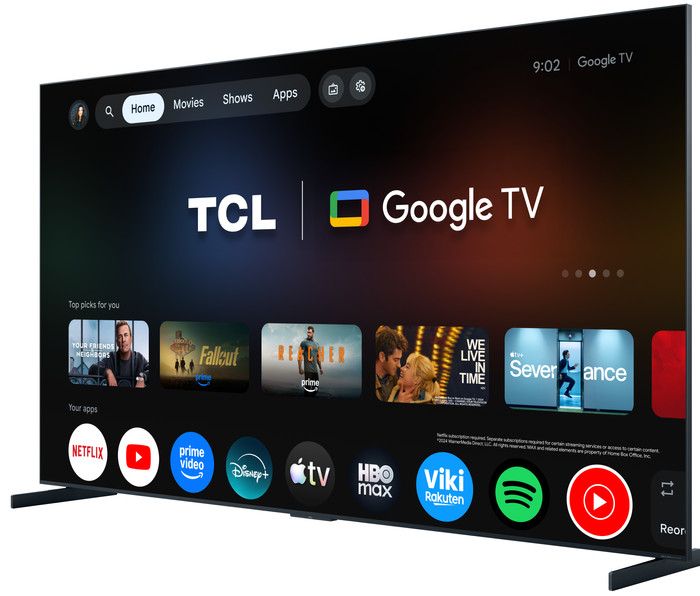 TCL RGB Mini-led 98" RM9L (2026) voorkant