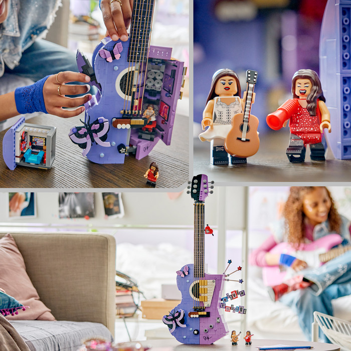LEGO Editions Olivia Rodrigo's Dubbele Gitaar 43031 detail
